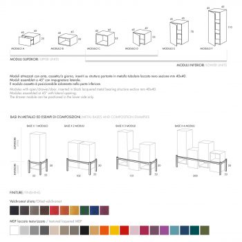 PALAFITTA credenza madia - sideboard highboard