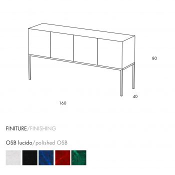 SHERWOOD credenza - sideboard