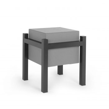 PALAFITTA bedside table Arkof - grigiochiaro